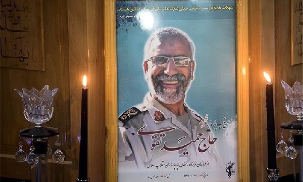 فرمانده ایرانی حشدالشعبی که تندیسش مورد احترام عراقی‌هاست