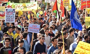 حضور پر شور لرستاتی ها در راهپیمایی 13 آبان