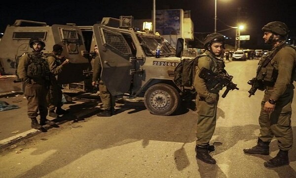 بازداشت ۲۰ فلسطینی در یورش صهیونیست‌ها به کرانه باختری
