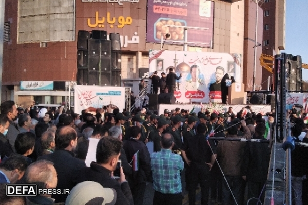 قدردانی مردم مشهد از مجاهدت‌های خاموش شهدای مدافع امنیت+ تصاویر
