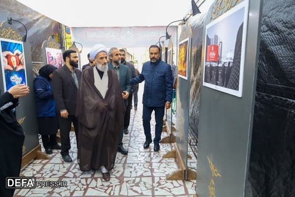 افتتاح نمایشگاه تجسمی و عکس «روایت حبیب» در ساری + تصاویر