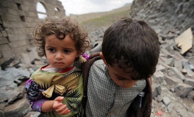 سازمان ملل فقط از کودکان یمنی حرف می‌زند و کاری نمی‌کند