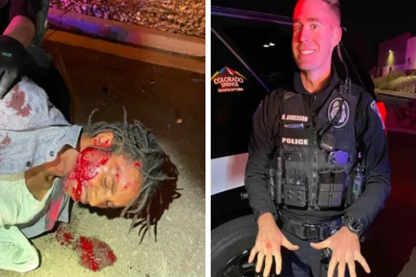 ضرب‌وشتم وحشیانه راننده سیاه‌پوست توسط پلیس آمریکا+عکس