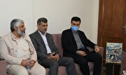 دیدار رئیس بنیاد شهید و امور ایثارگران با خانواده شهدا در استان بوشهر