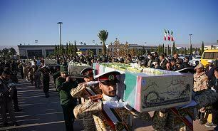 استقبال از پیکر مطهر شهدای دفاع مقدس در شیراز