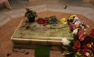مراسم دهمین سالگرد خاکسپاری شهید «ستار یکه زارع» در قم برگزار شد/ تصاویر