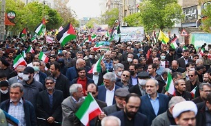 قدرت فلسطین با حضور مردم در راهپیمایی روز قدس افزایش می‌یابد