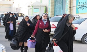اعزام خواهران بسیجی ناحیه بجنورد به اردوی راهیان نور