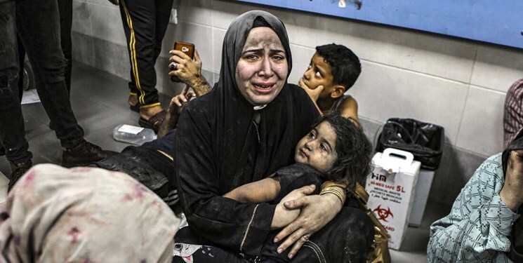 شهادت ۳۵ و زخمی شدن ۶۰ نفر در حمله به مرکز نوار غزه/ هک بیش از ۱۰۰ سایت اسرائیلی
