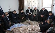 رئیس دیوان عالی با مجروحان انفجار تروریستی کرمان دیدار کرد