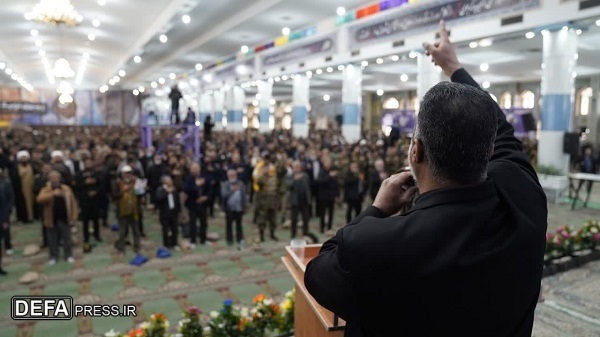 مراسم گرامیداشت شهدای حادثه تروریستی کرمان برگزار شد+تصاویر