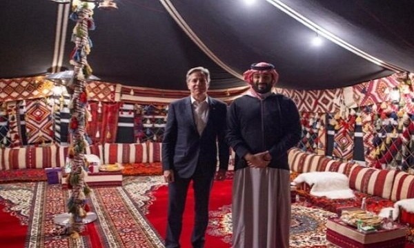 محمد بن سلمان خطاب به بلینکن: «جنگ در نوار غزه را پایان دهید»