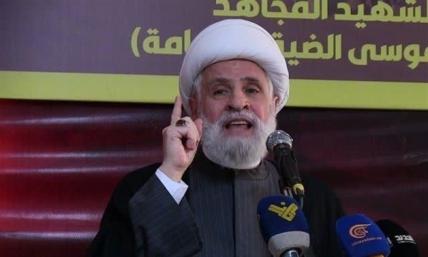 شیخ نعیم قاسم: تا زمان توقف تجاوزات علیه غزه نبرد در جنوب لبنان ادامه دارد