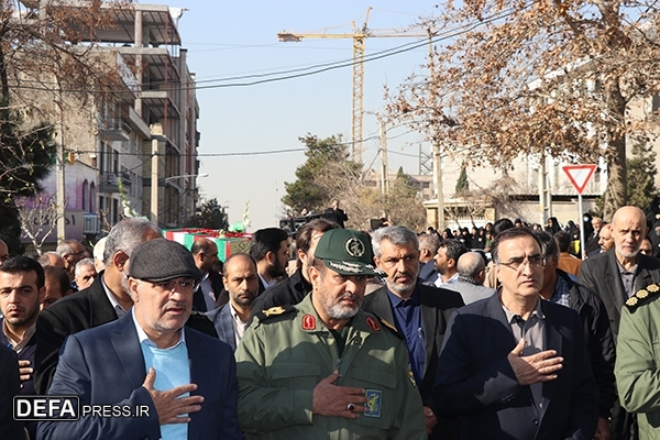 آیین تشییع و تدفین شهید گمنام در آموزش و پرورش البرز برگزار شد