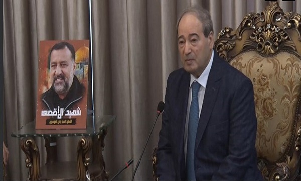 وزیر خارجه سوریه با حضور در سفارت ایران، شهادت سردار سید رضی را تسلیت گفت