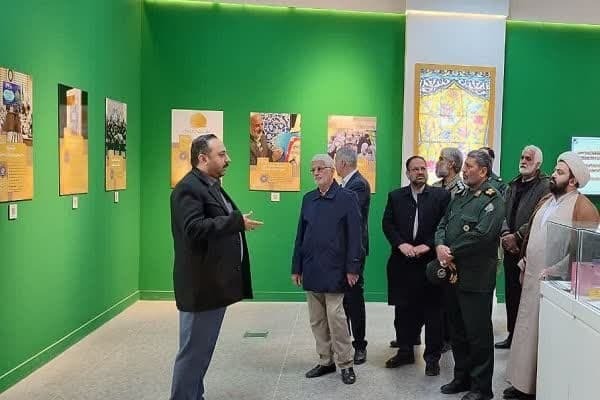 بازدید مدیران اداره‌کل حفظ آثار دفاع مقدس خراسان رضوی از رواق خدمت+ تصاویر