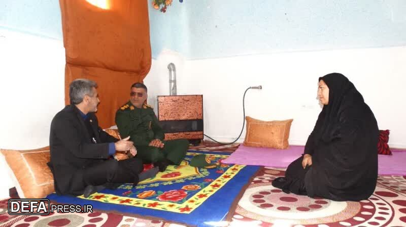 از خانواده شهید «نعمت‌الله دشتبان» تجلیل شد