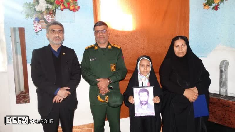از خانواده شهید «نعمت‌الله دشتبان» تجلیل شد