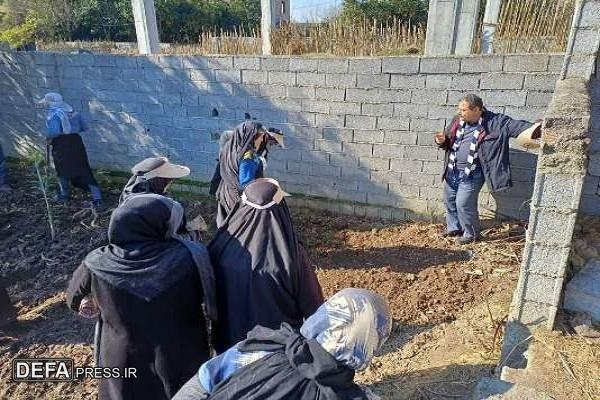 برگزاری اردوی جهادی در روستای ملاکلا شهرستان سیمرغ+ تصاویر