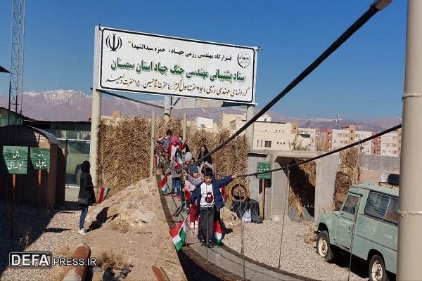 تصاویر/ بازدید نونهالان از مرکز فرهنگی و موزه دفاع مقدس استان سمنان