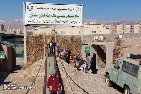 تصاویر/ بازدید نونهالان از مرکز فرهنگی و موزه دفاع مقدس استان سمنان