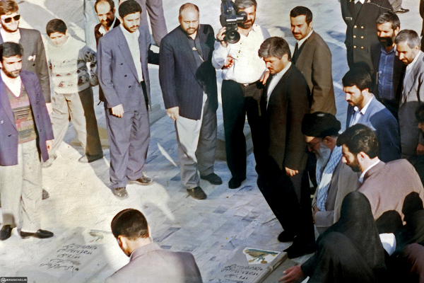 روایتی از ۷ حضور رهبر معظم انقلاب اسلامی در اردوی راهیان نور+تصاویر