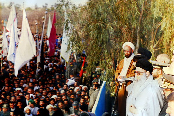 روایتی از ۷ حضور رهبر معظم انقلاب اسلامی در اردوی راهیان نور+تصاویر