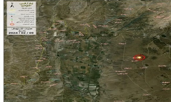 حمله سنگین راکتی حزب الله به پادگان صهیونیست‌ها در جولان اشغالی