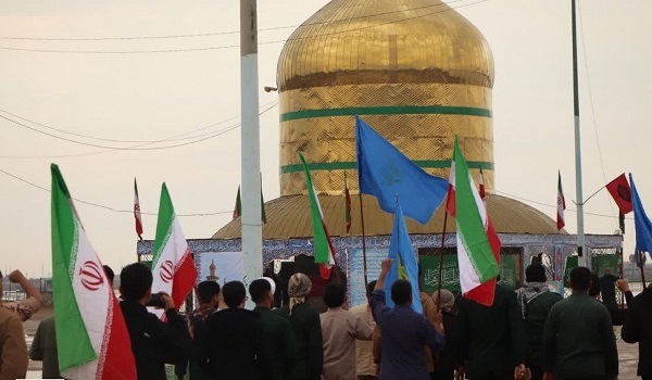 جشن ۲۲ بهمن در یادمان‌های دفاع مقدس+ عکس