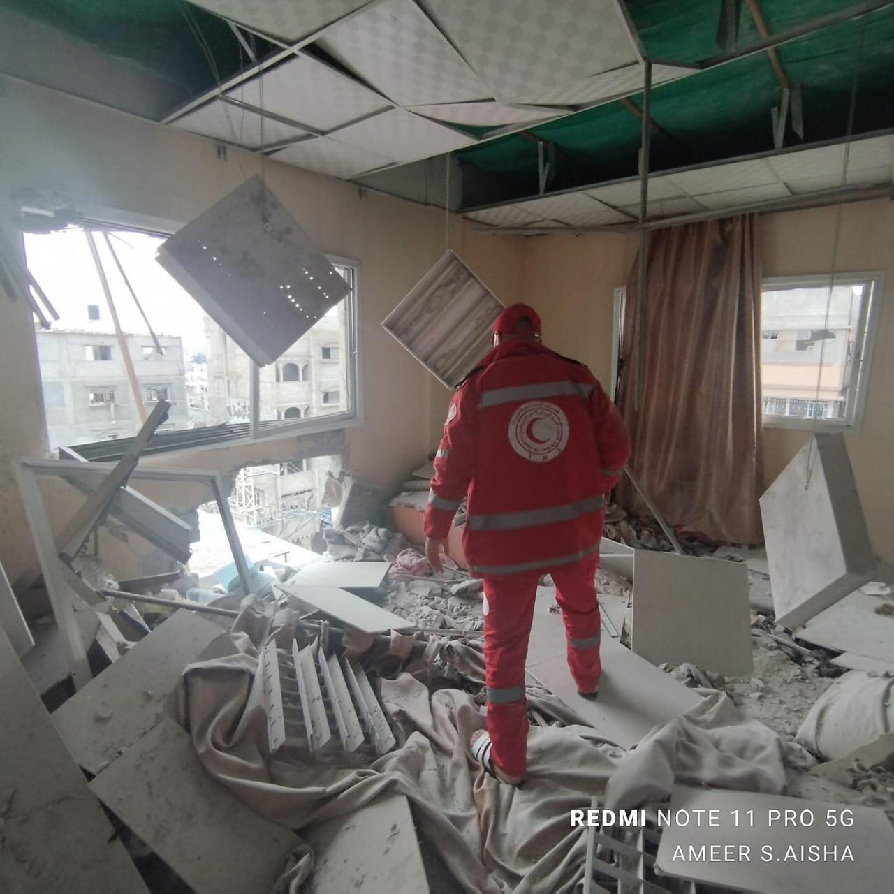 ارتش رژیم صهیونیستی به بیمارستان امل در خان‌یونس حمله کرد
