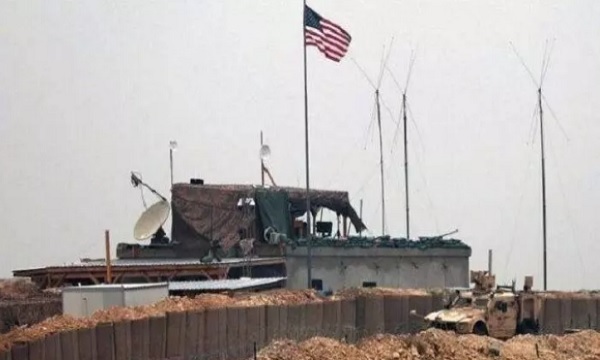 حمله راکتی به پایگاه اشغالگران آمریکا در شرق سوریه