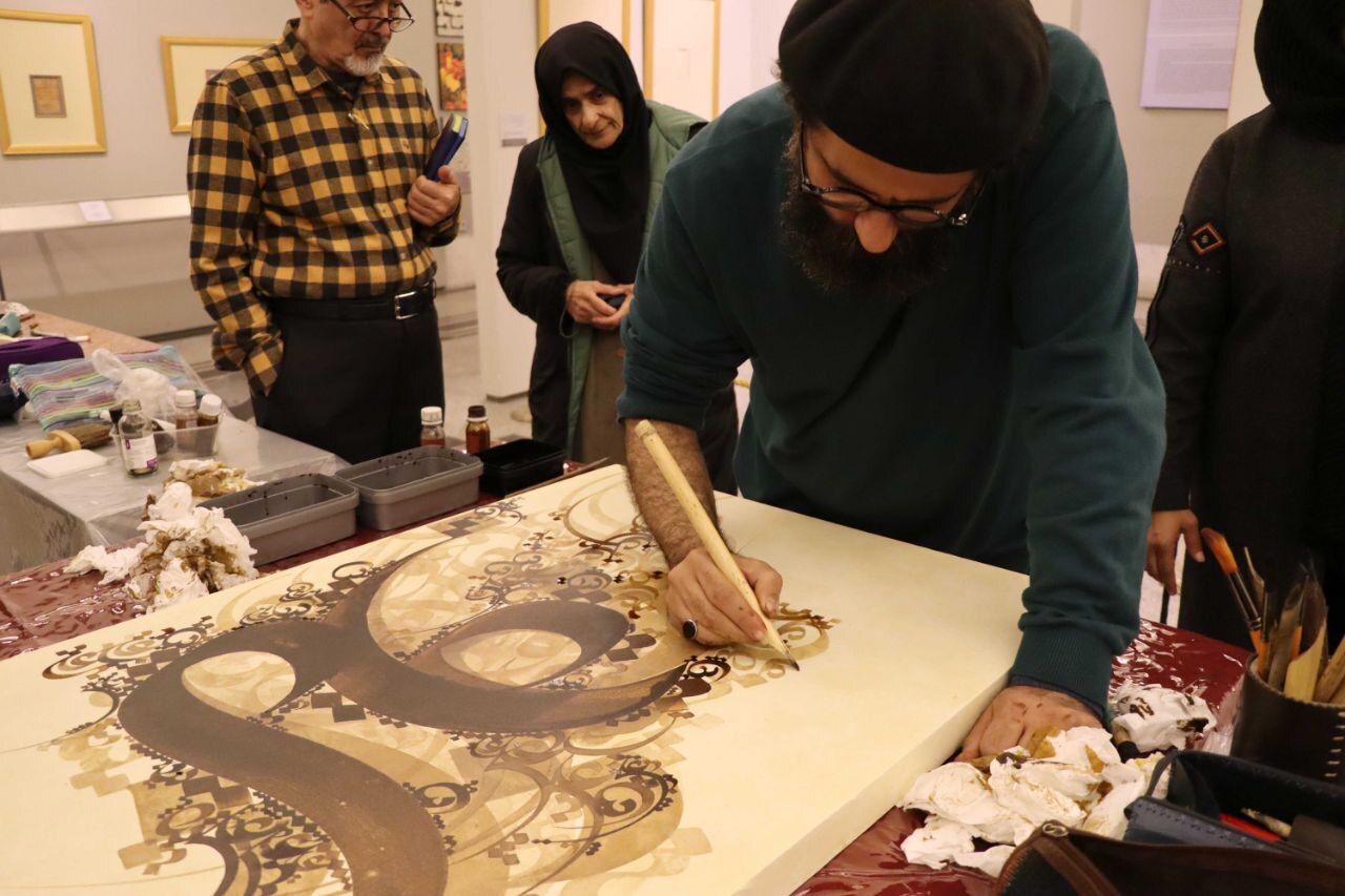 نمایشگاه آثار برگزیده خوشنویسی مرتبط با حضرت علی (ع) در موزه ملک افتتاح شد