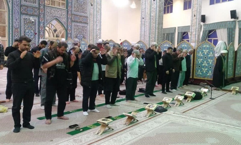 برگزاری مراسم اعتکاف در مسجد جامع خرمشهر موزه ملی انقلاب اسلامی و دفاع مقدس