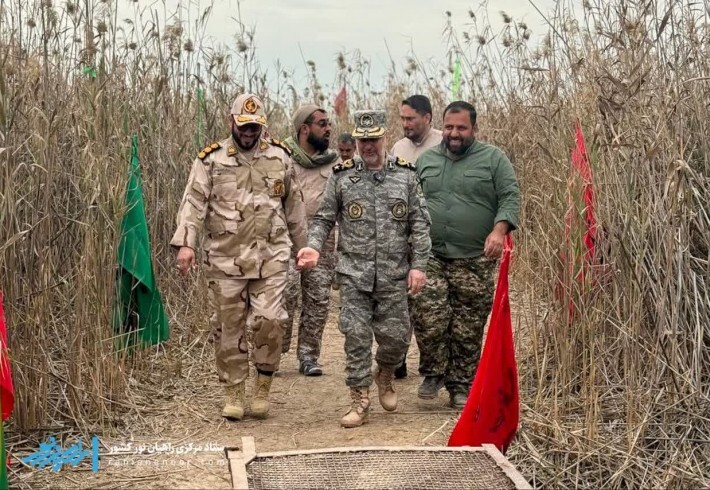 امیر سرتیپ «سهرابی» از مناطق عملیاتی دفاع مقدس بازدید کرد
