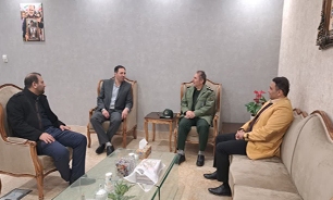 دیدار مدیرکل حفظ آثار دفاع مقدس قزوین با سرپرست اداره کل امور مالیاتی استان