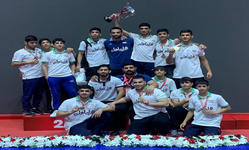 قهرمانی تیم‌های کشتی آزاد و فرنگی‌کار ایران در ترکیه