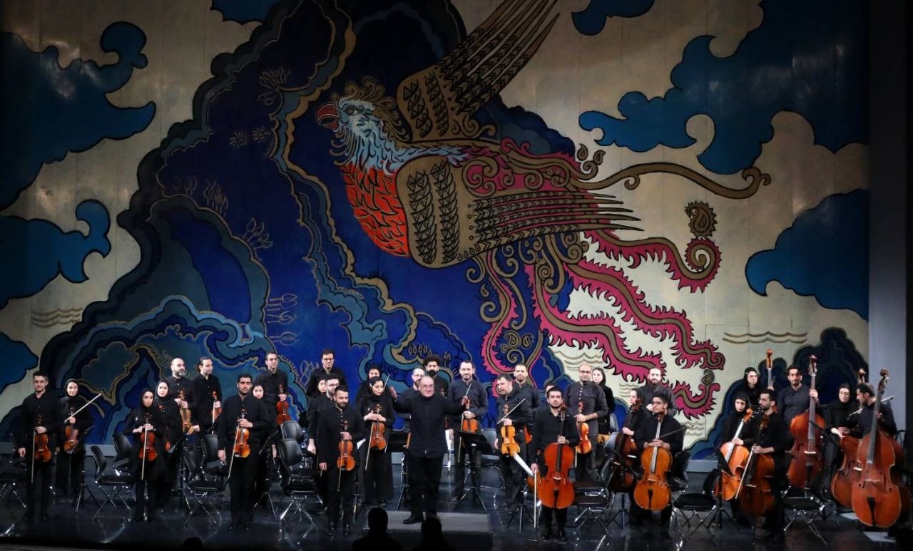 پایان سال اجرای ارکستر ملی ایران با احمد پژمان و مهران روحانی