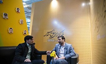 میهمانان خبرگزاری دفاع مقدس در اولین روز نمایشگاه رسانه‌های ایران