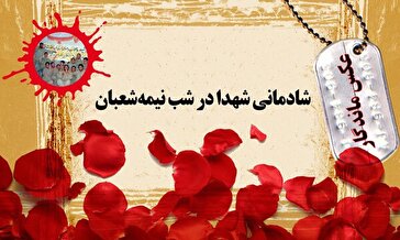 عکس/ شادمانی شهدا در شب نیمه‌شعبان