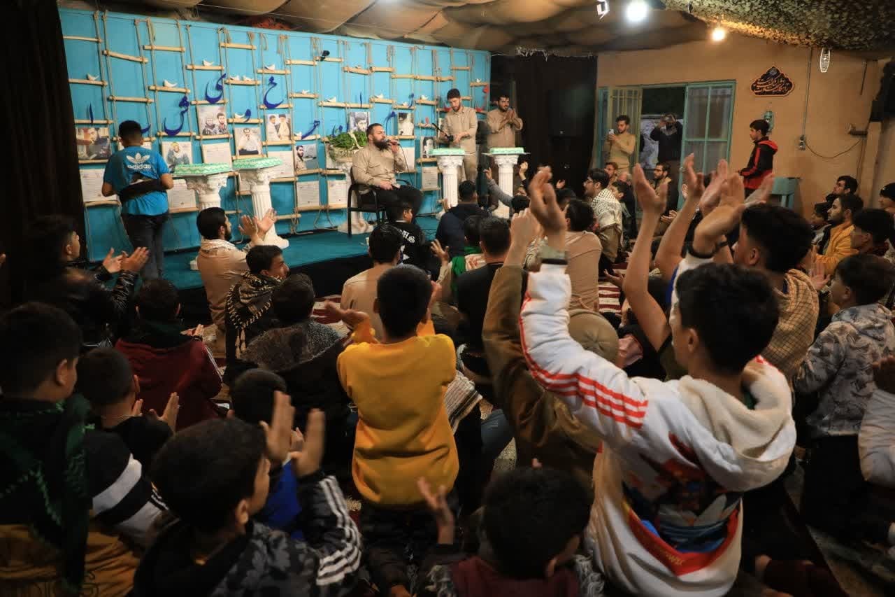 جشن نیمه شعبان در جوار ۳۷ شهید تازه تفحص شده+ عکس