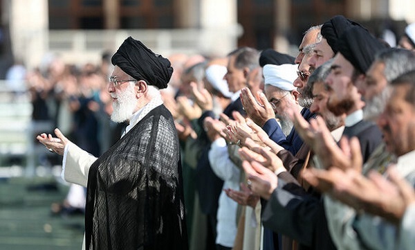 نماز عید فطر به امامت رهبر معظم انقلاب اسلامی ساعت ۸ صبح اقامه می‌شود