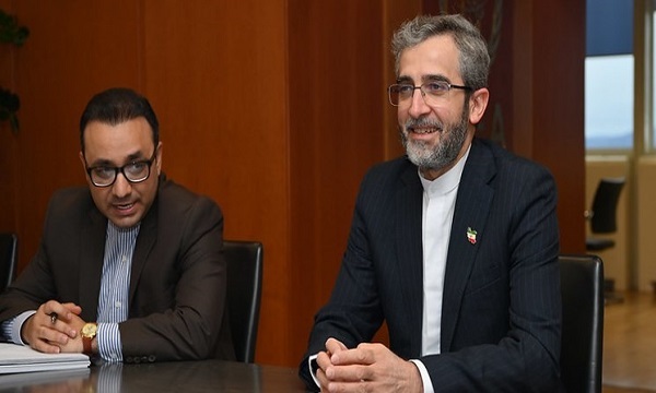 دیدار دیپلمات ایرلندی با علی باقری در تهران