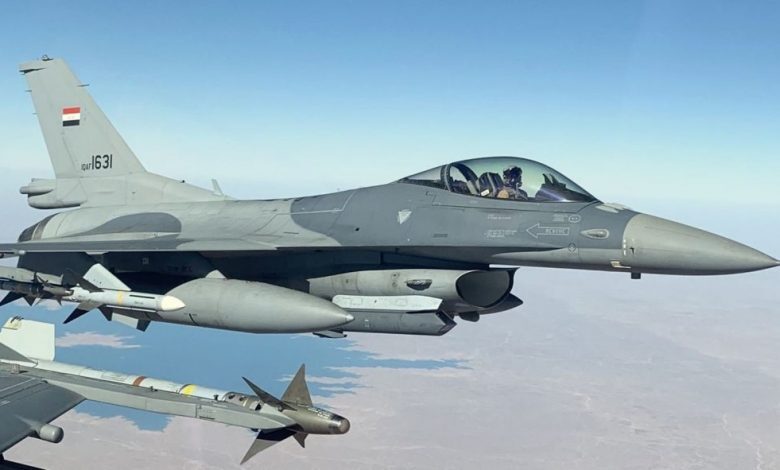 هلاکت چند داعشی در حمله جنگنده‌های عراقی به کرکوک