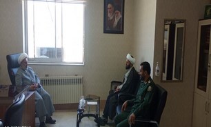 دیدار مدیرکل حفظ آثار دفاع مقدس گلستان با مسئول نمایندگی ولی فقیه در سپاه استان