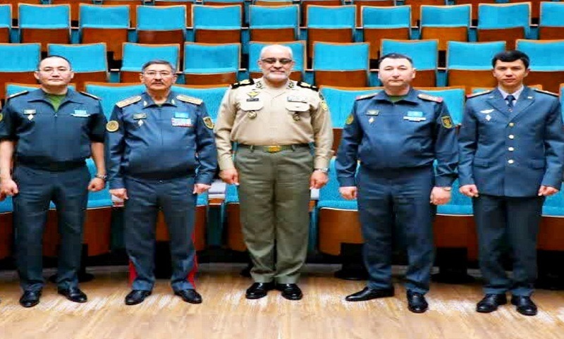 بازدید هیات دانشگاه دفاع ملی قزاقستان از دافوس ارتش