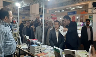 سردار کارگر از غرفه استان البرز در نمایشگاه بین المللی کتاب تهران بازید کرد