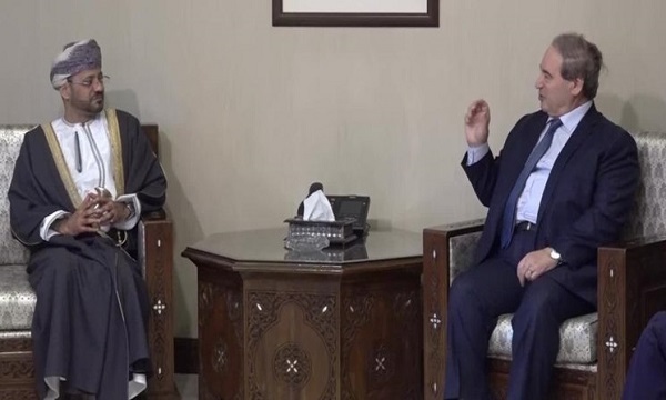 گفت‌وگوی وزرای خارجه عمان و سوریه درباره تحولات منطقه
