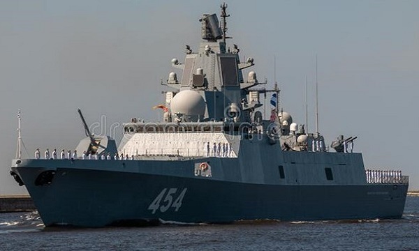 ناومحافظ «گورشکوف» روسیه به مدیترانه و سواحل سوریه اعزام شد