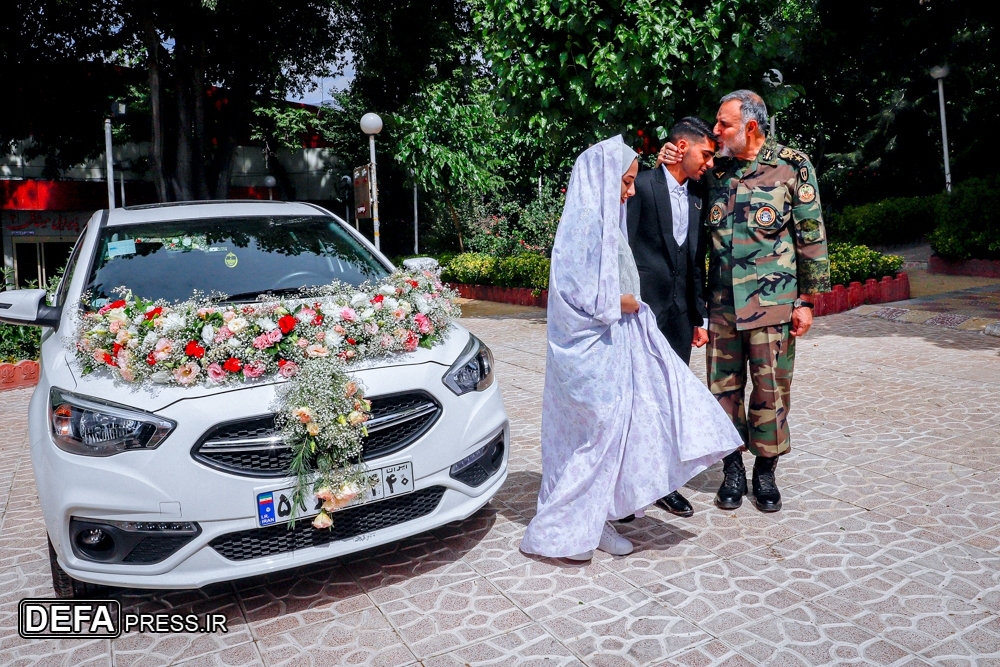 مراسم ازدواج دانشجویان دانشگاه افسری امام علی (ع) برگزار شد