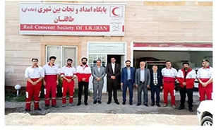 مدیران شهری طالقان با امدادگران جمعیت هلال احمر دیدار کردند